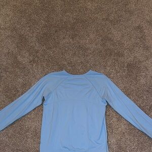 Light Blue Long Sleeve Top